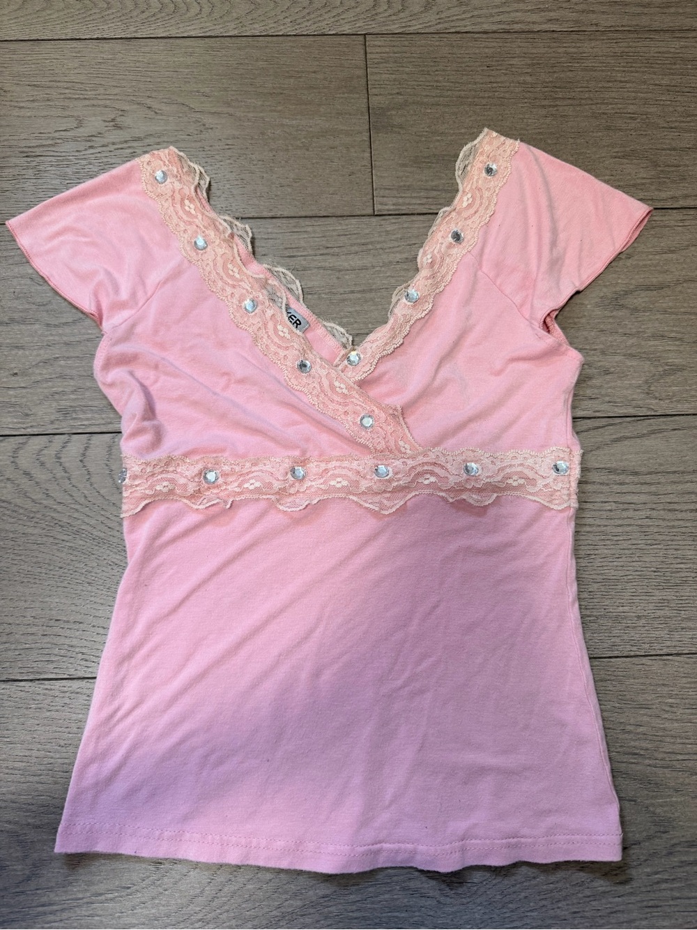 Vintage Lace Detail Top